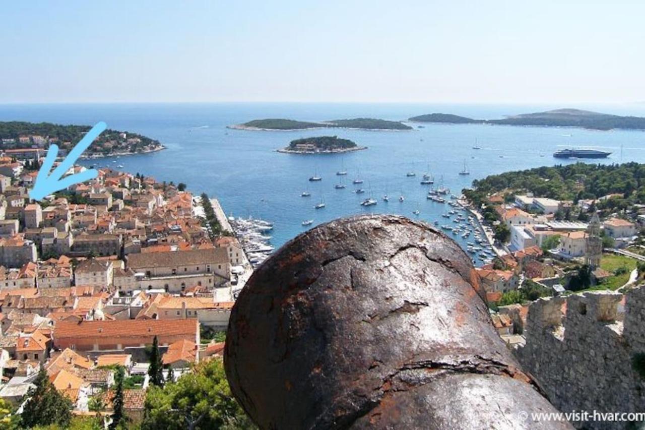 Hvar Old Dalmatian House Junior Suite - Deck 3 Hvar Town Eksteriør billede